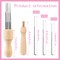 Complete Wool Felting Tool Kit,Needle Felting Supplies Needle Felting Kit with 90Pcs Needle Felting Needles,3Pcs Needle Bottles,2Pcs Needle Felting Pen,Needle Felting Tools for Beginner,Professional